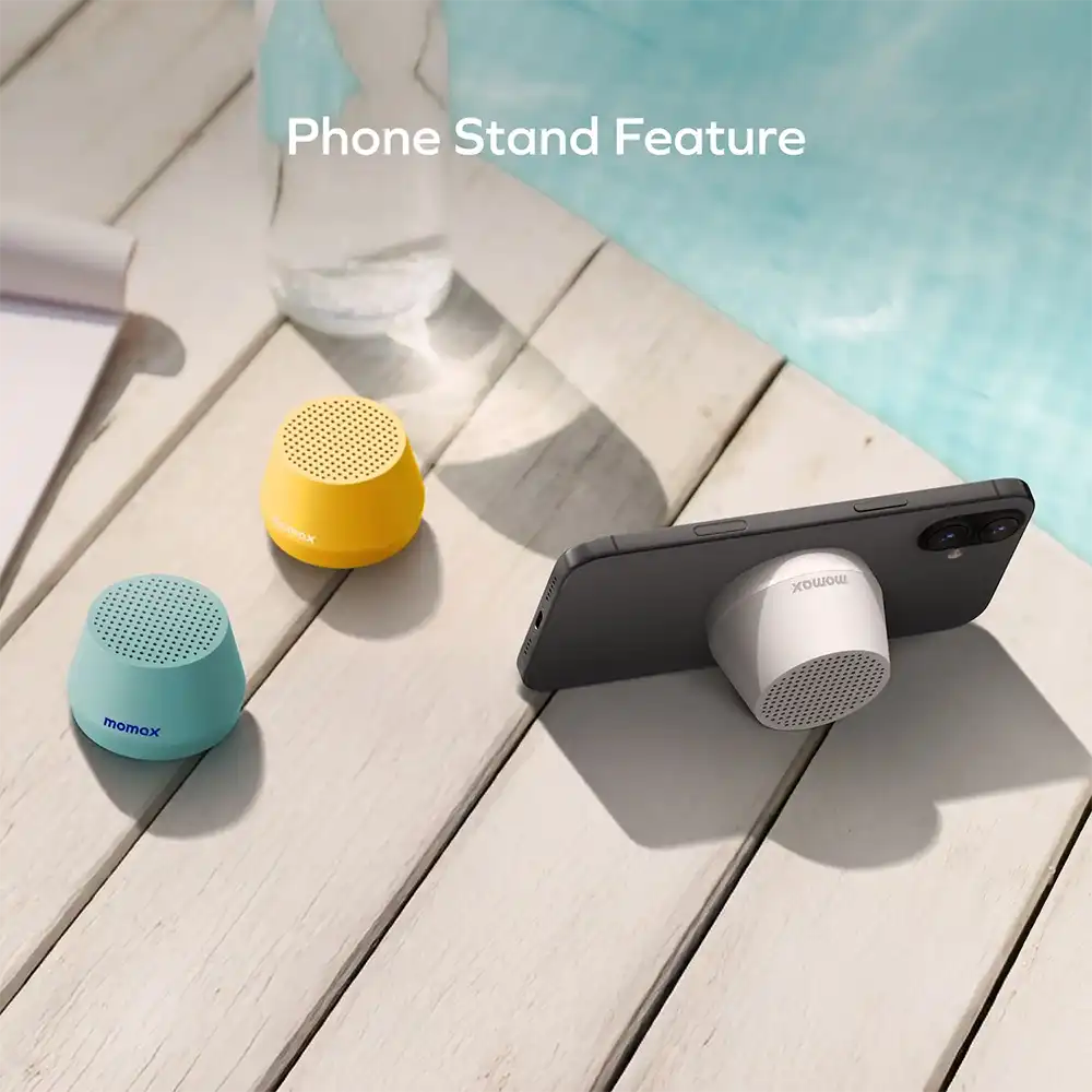 MOMAX 1-Vibe Go Lite Magnetic Bluetooth Speaker-7
