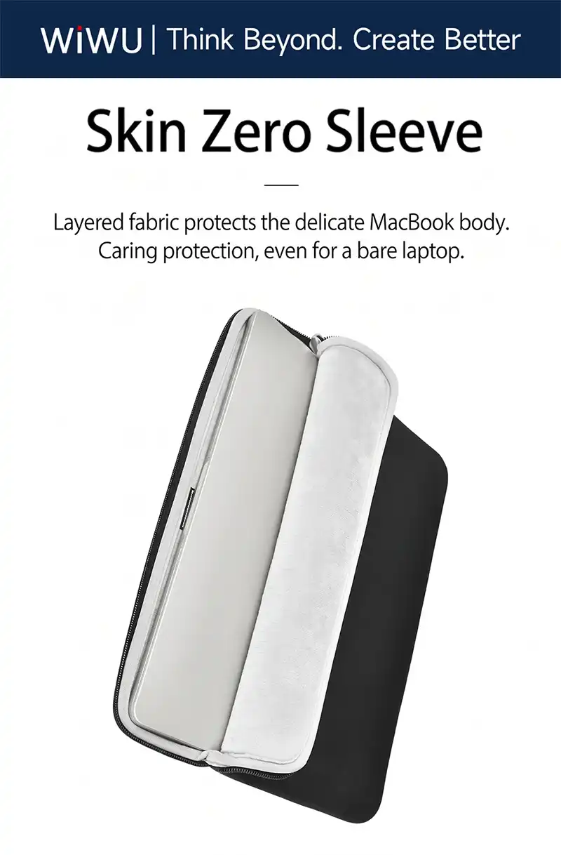 WiWU Skin Zero Ultra Thin Laptop Sleeve-2