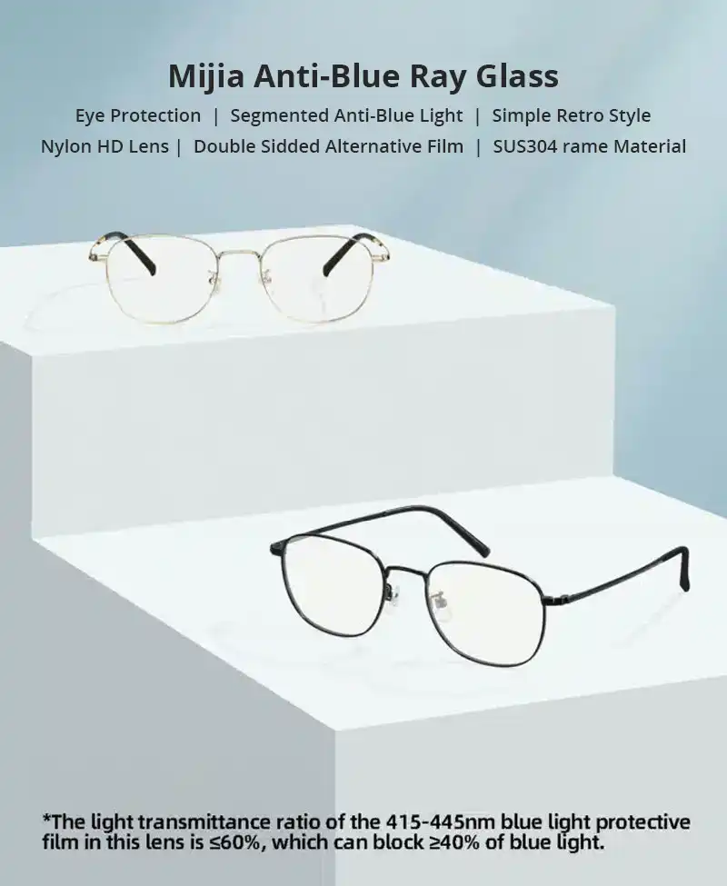 Xiaomi Mijia Anti-Blue Light Monitor Glasses-2